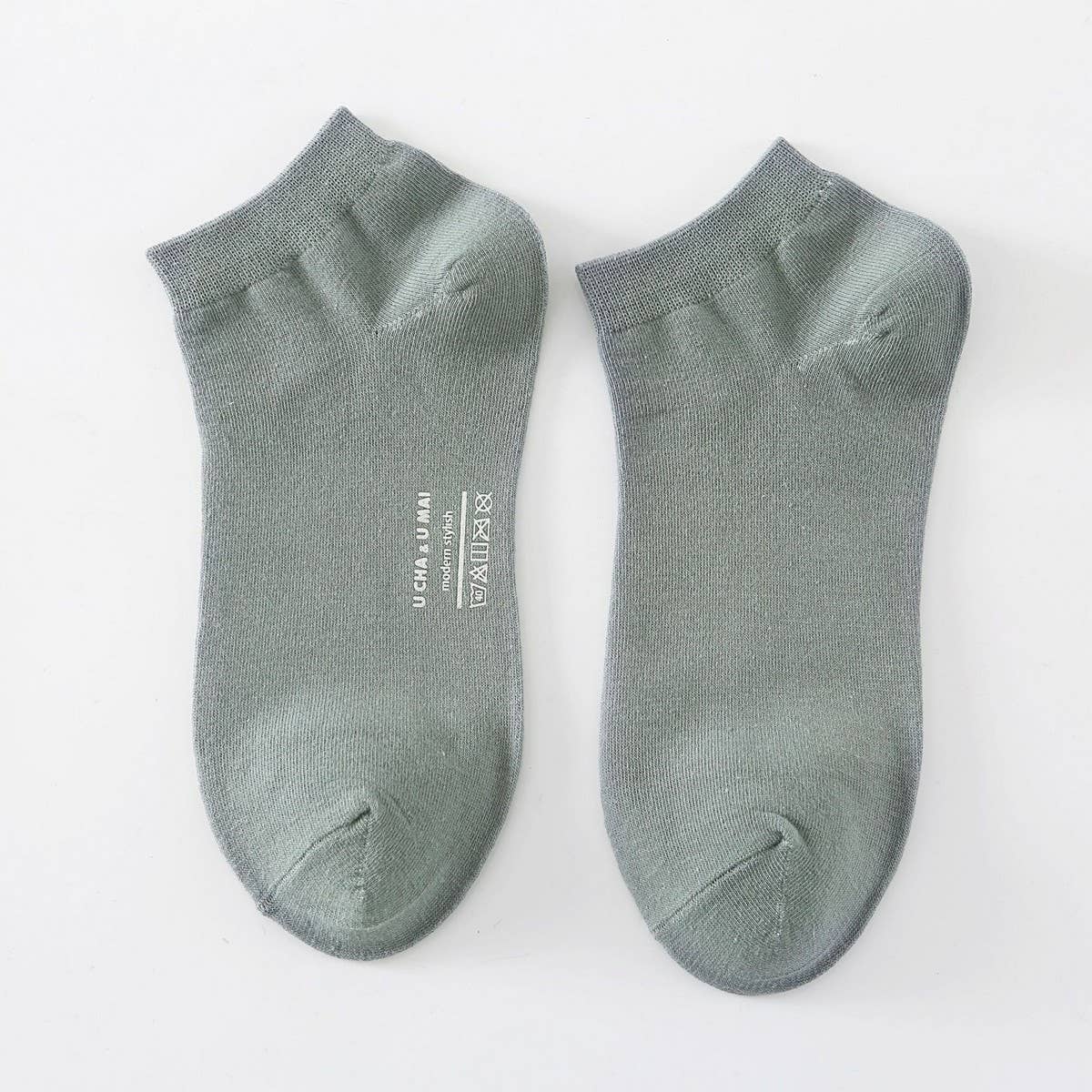 MENS CASUAL SOLID COLOR COTTON SOCKS_CWMS2038