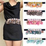 FLORAL ELASTIC WAIST BELT FOR WOMEN HANDMADE CHIC_CWMM6422