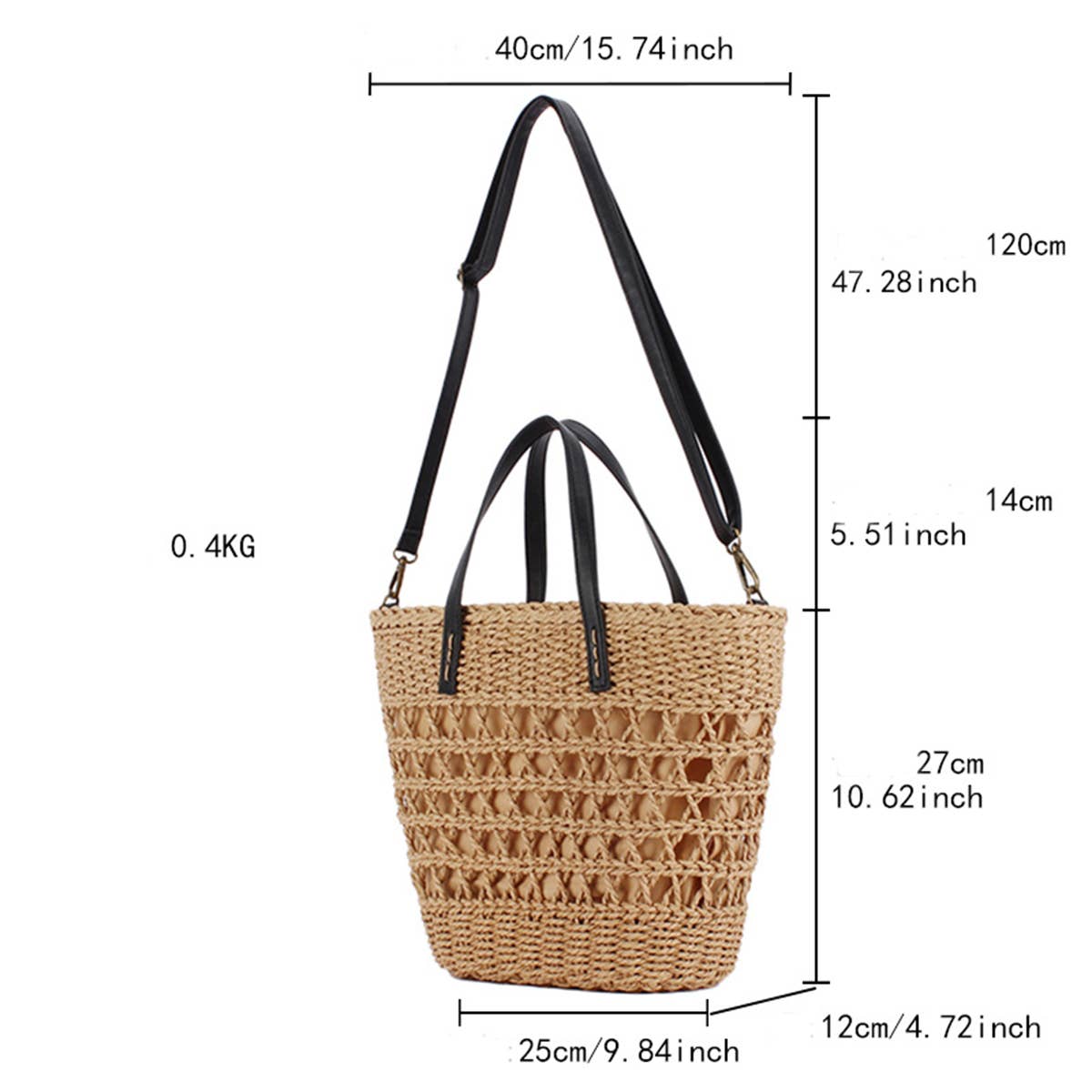 RETRO HOLLOW HANDHELD WOVEN SHOULDER BAG_CWAB2109