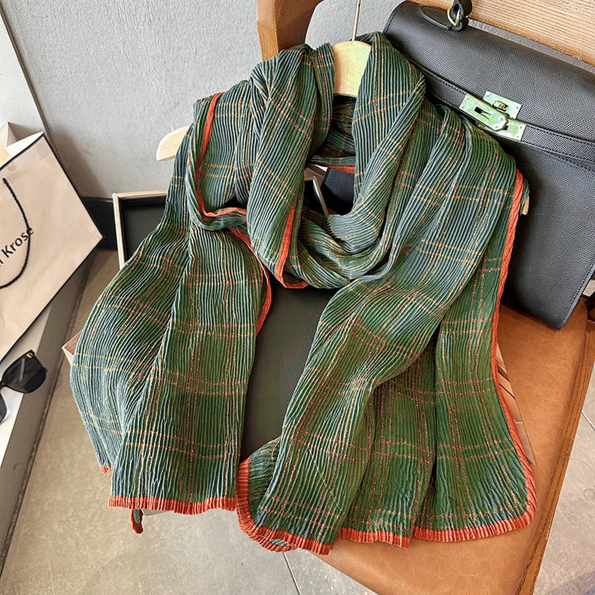 2024 New Solid Colo Versatile Scarf_Cwasc1415