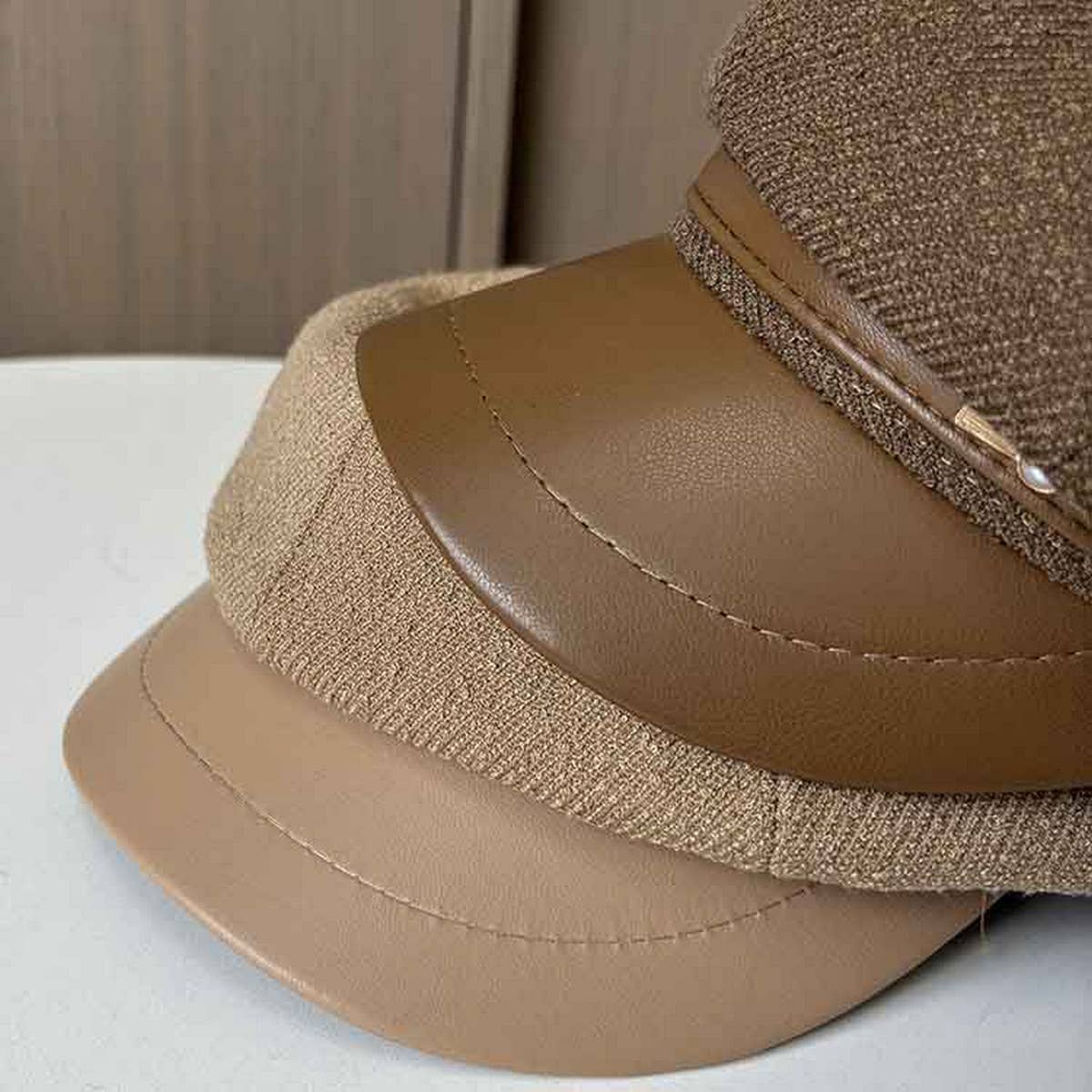 RETRO LITERARY OCTAGONAL HAT BERET_CWAB2909