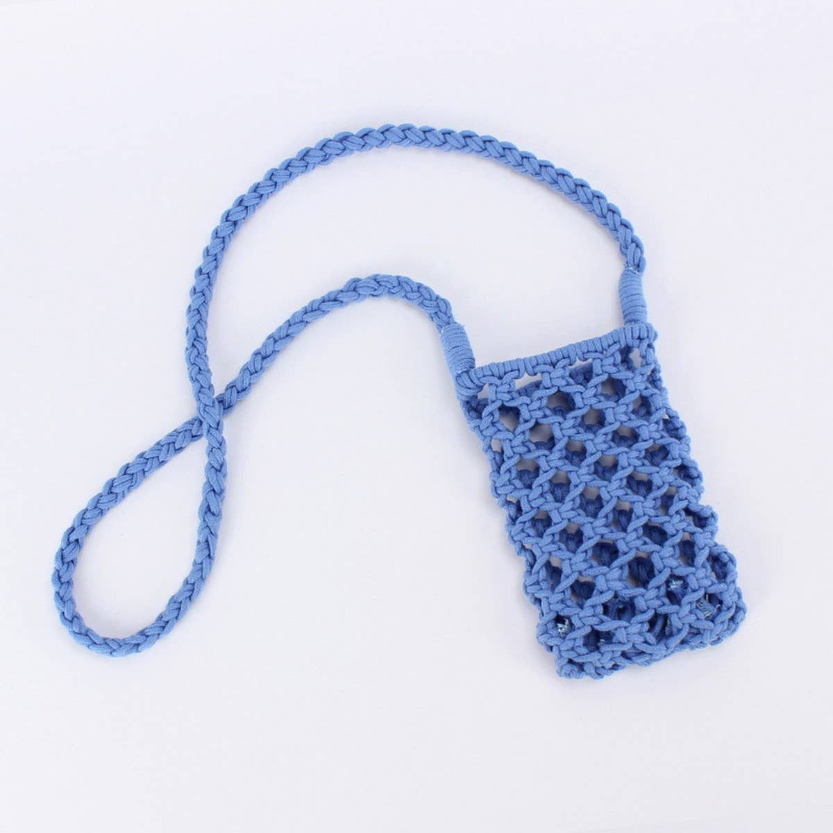 FASHIONABLE AND VERSATILE COTTON ROPE WOVEN BAG_CWAB4689