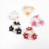 ELEGANT PEARL ORGANZA HAIR TIE FOR WOMEN_CWAHA6870