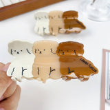 CUTE BROWN THREE PUPPY HAIRPIN_CWAHA1606