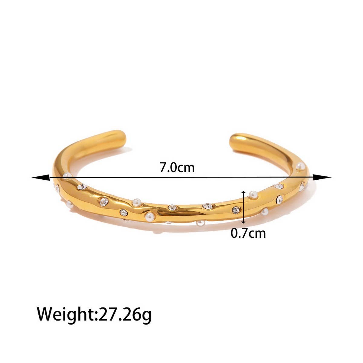 LUXURY STAINLESS STEEL FINGER CHAIN RING BRACELET_CWAJE4652