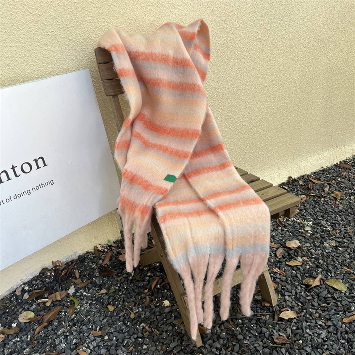 Vintage Scarf Cute Winter Neck Wrap For Students_Cwasc1507