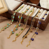 18K STAINLESS STEEL FLOWER BRACELET_CWMM3729