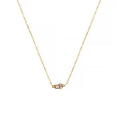 CLASSIC SIMPLE COLORFUL BIRTHSTONE NECKLACE_CWMM5669