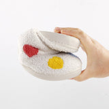 COLORFUL HEART SHAPED WARM COTTON SLIPPERS_CWSHS0730