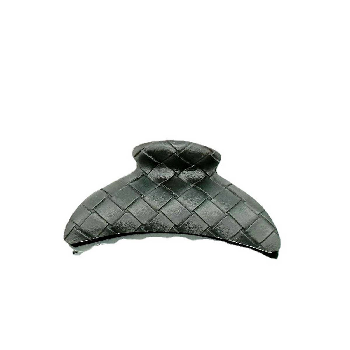 Ven Lattice Pu Leather Ethnic Hair Claw_Cwaha6379