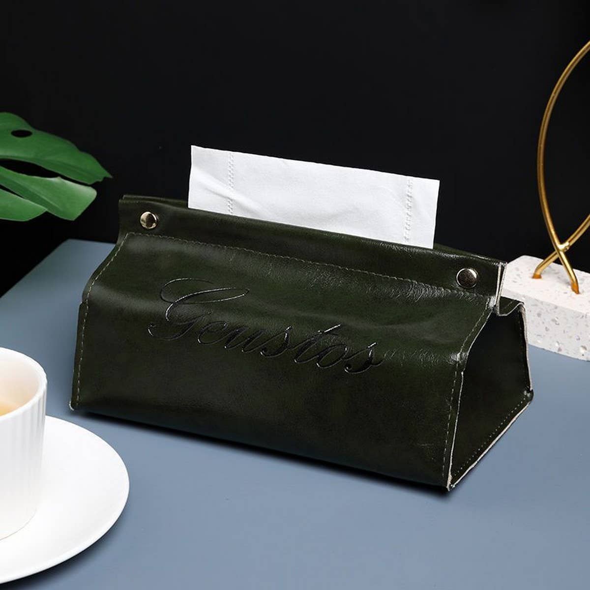 LIGHT LUXURY CAR HOUSEHOLD LEATHER TISSUE BOX_CWMM2259