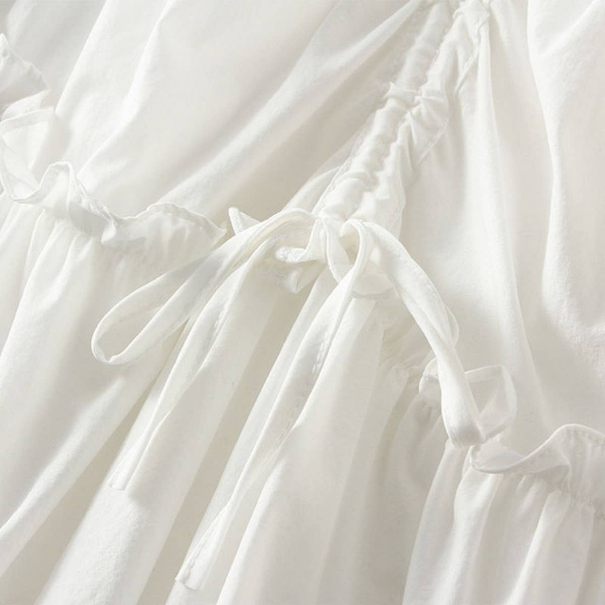 IRREGULAR DRAWSTRING MIDI SKIRT_CWBMS0308