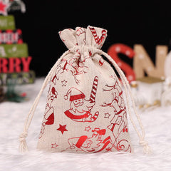 Cwmm1748_Christmas Goodie Bag Drawstring Gift Bag