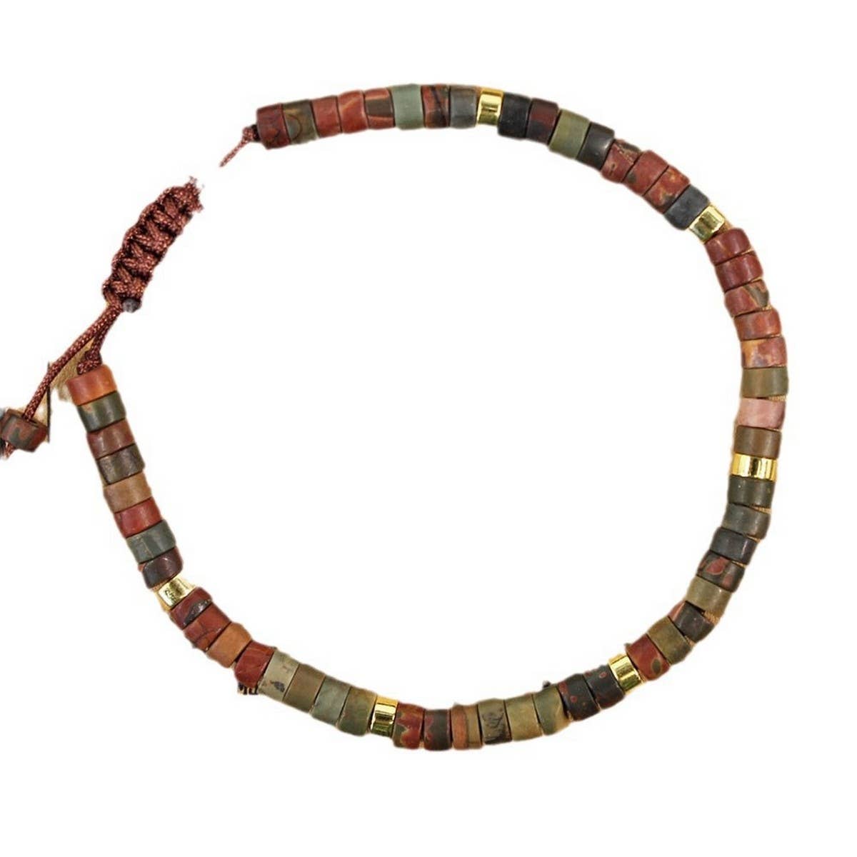 HANDMADE WOVEN BRACELET NATURAL STONE BRACELET_CWAB4624