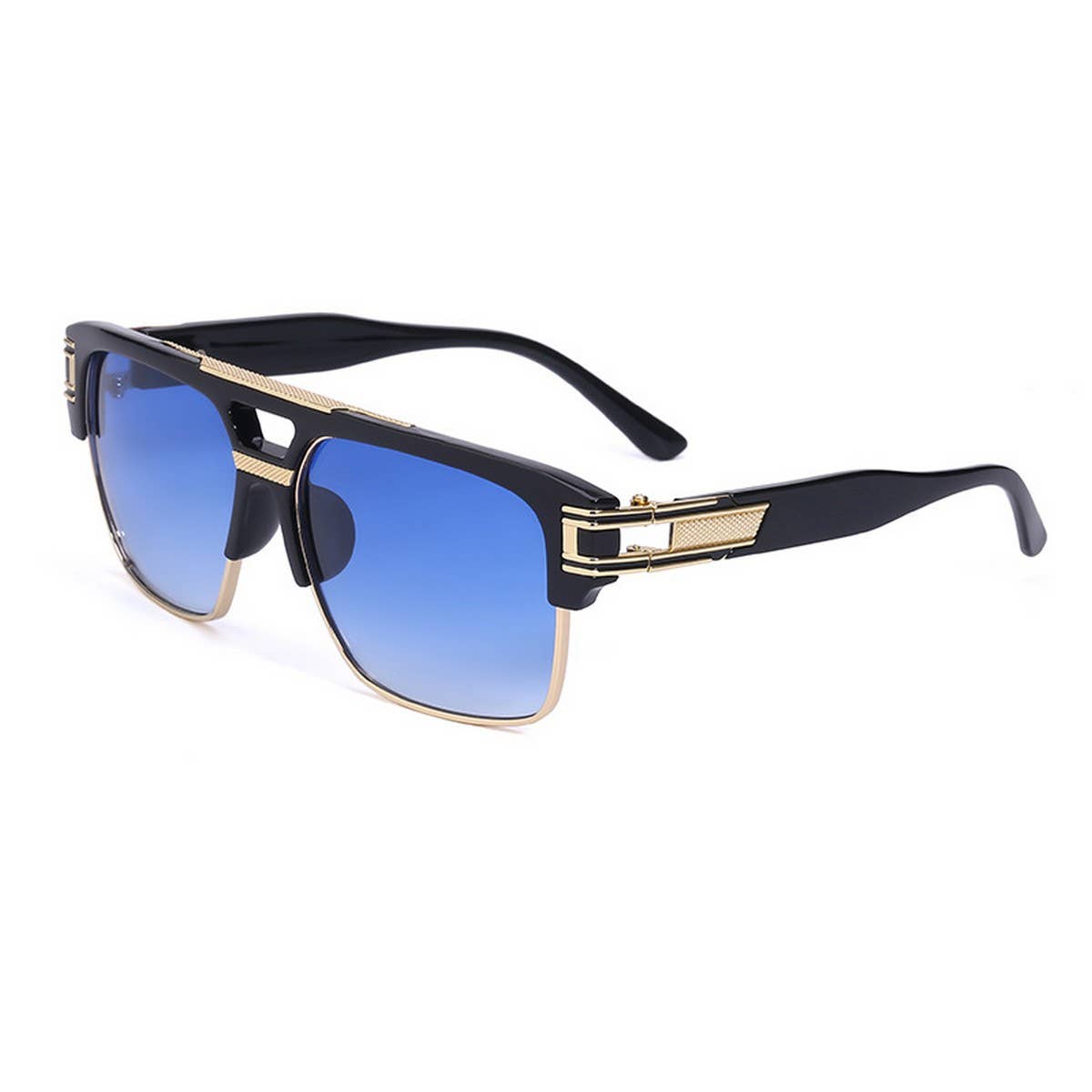 MENS RETRO TRENDY LARGE FRAME SUNGLASSES_CWASG0573