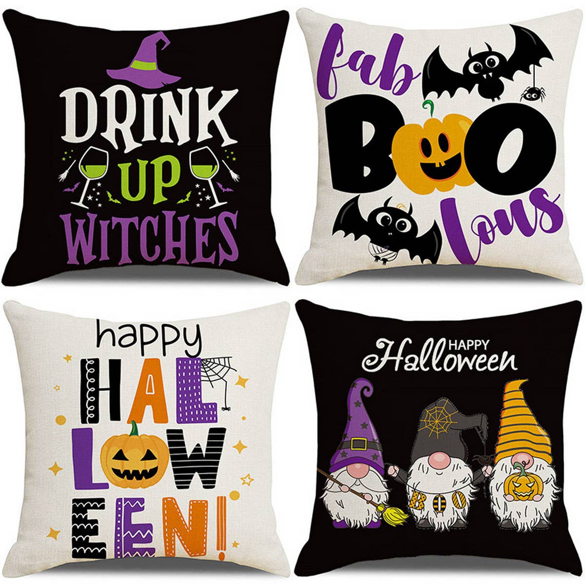 2024 NEW PUMPKIN HEAD LETTER PILLOWCASE_CWMM1335