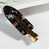 Halloween Accessories Acrylic Printed Hair Clip