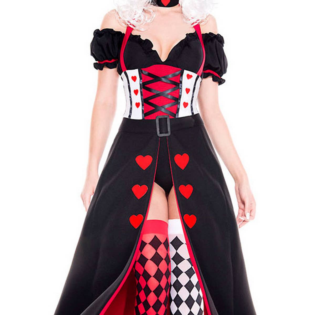 HALLOWEEN QUEEN OF HEARTS DRESS_CWMM1511