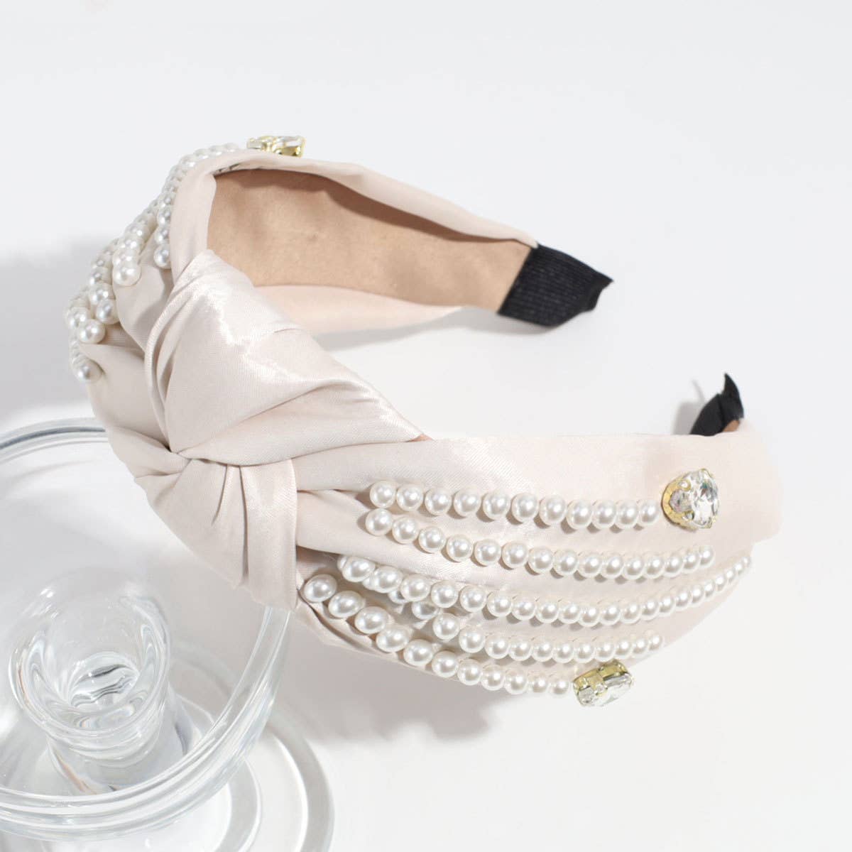 SIMPLE SOLID COLOR KNOTTED HEADBAND_CWAHA2306