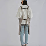 CAFE RESTAURANT CANVAS APRON WITH POCKETS_CWMM3294