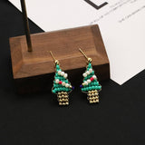 CHRISTMAS COLLECTION NATURAL PEARL EARRINGS_CWAJE3821