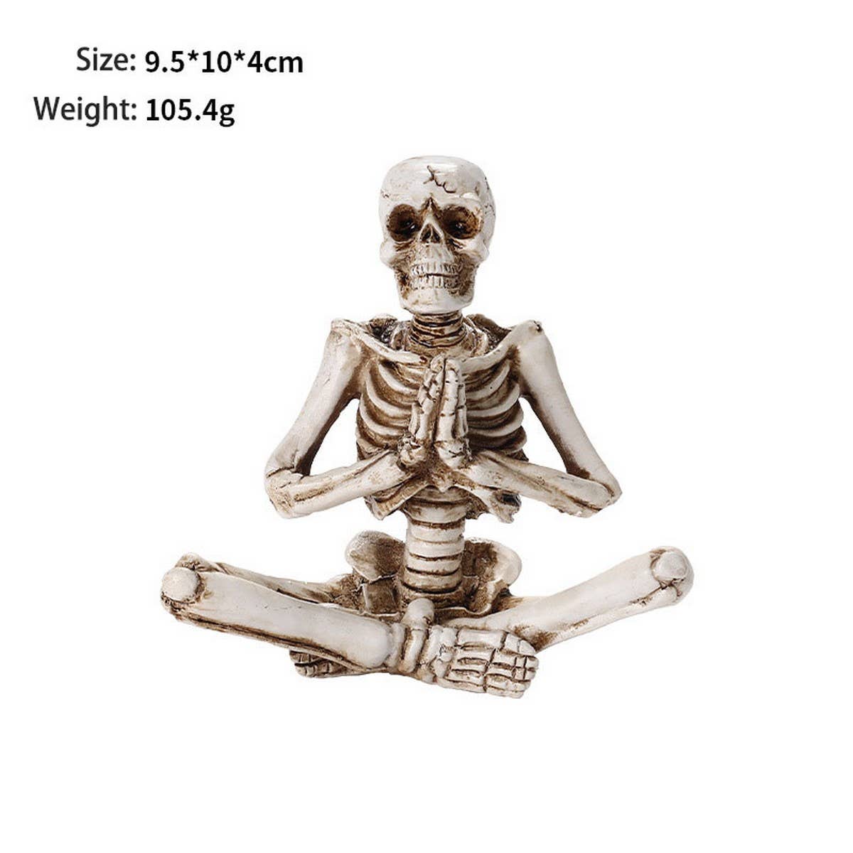 SCARY YOGA SKELETON HALLOWEEN GARDEN DECOR_CWAJE5298