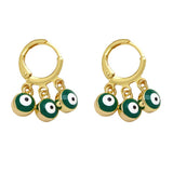 RETRO COLORFUL OIL DROP DEVILS EYE EARRINGS_CWAJE1021