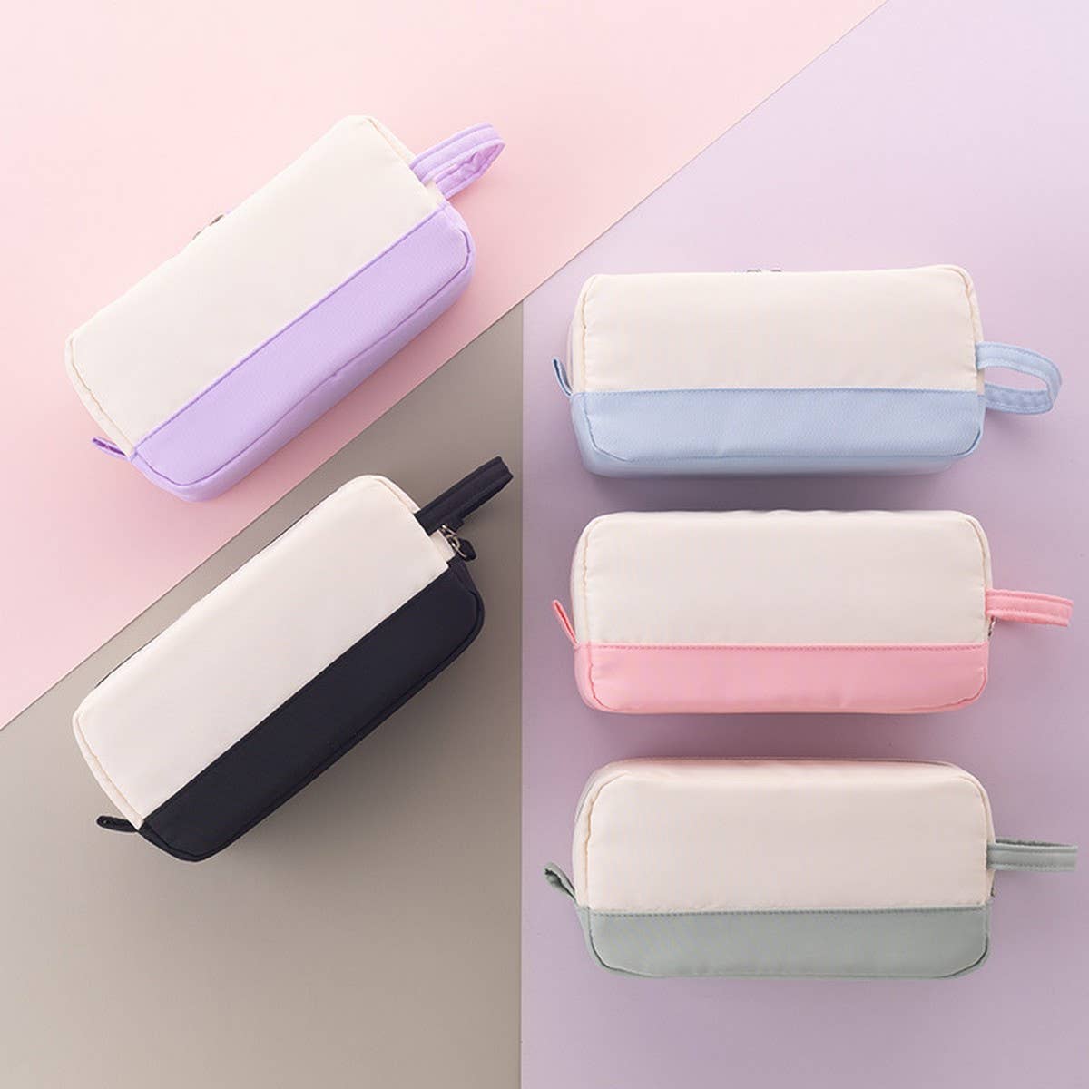 NEW LARGE CAPACITY DOUBLE LAYER PENCIL CASE_CWMM1979