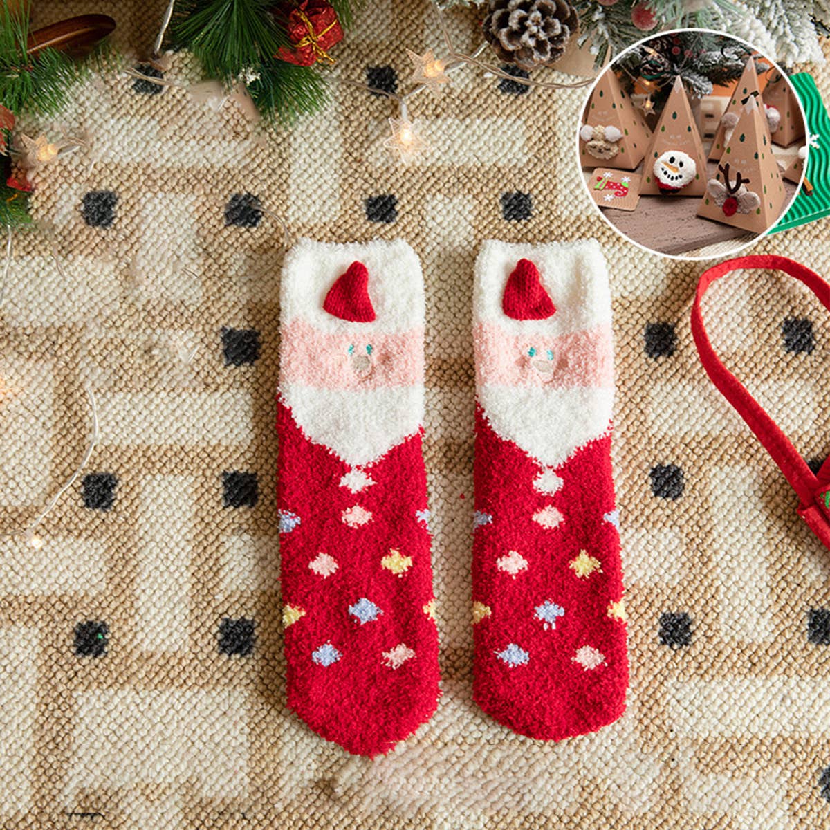 THICK CHRISTMAS SOCKS WITH GIFT BOX_CWMS0767