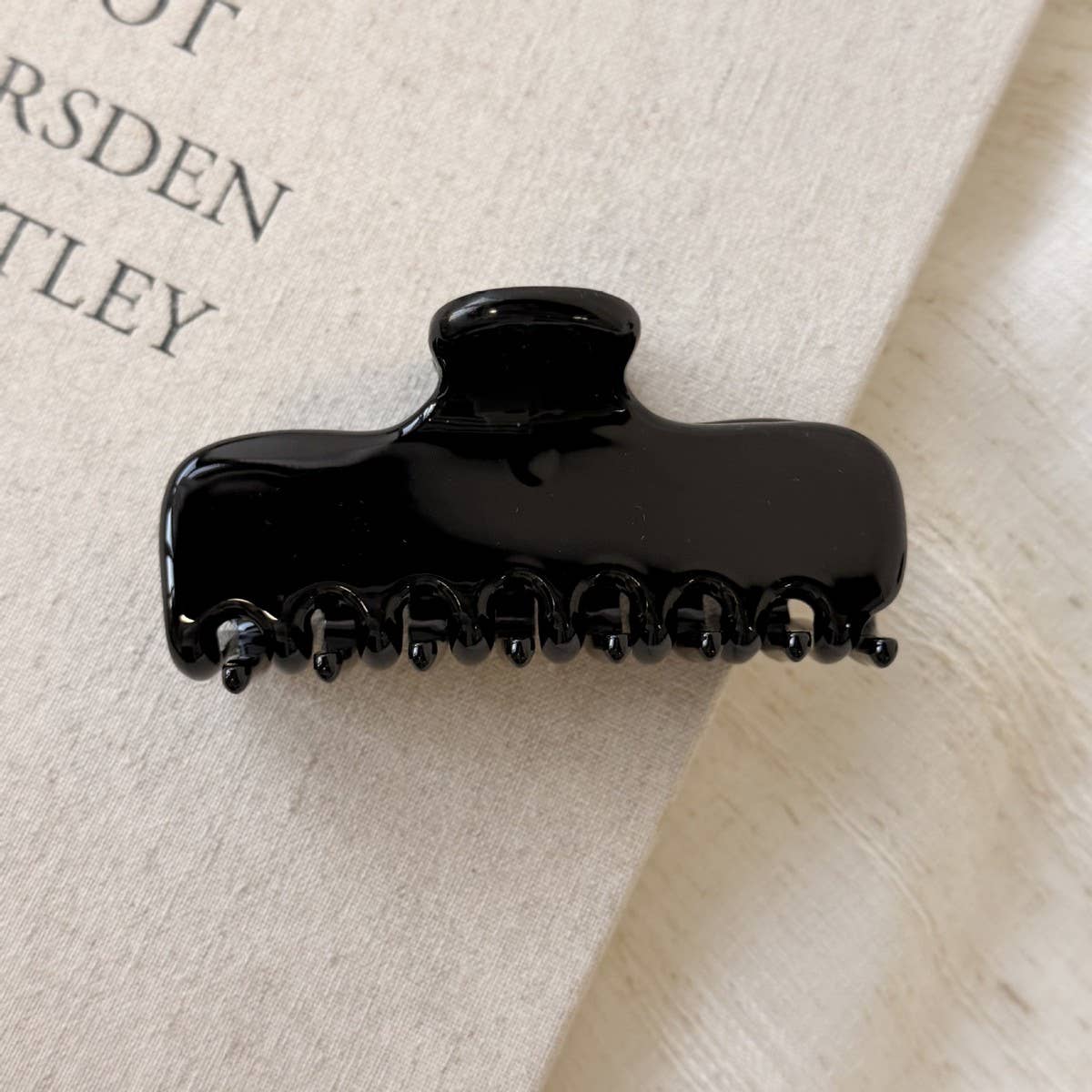 Tortoiseshell Claw Clip Luxury Acetate Hair Clip_Cwaha07764