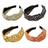 BOHEMIAN KNOTTED WIDE BRIM HEADBAND_CWAHA1682