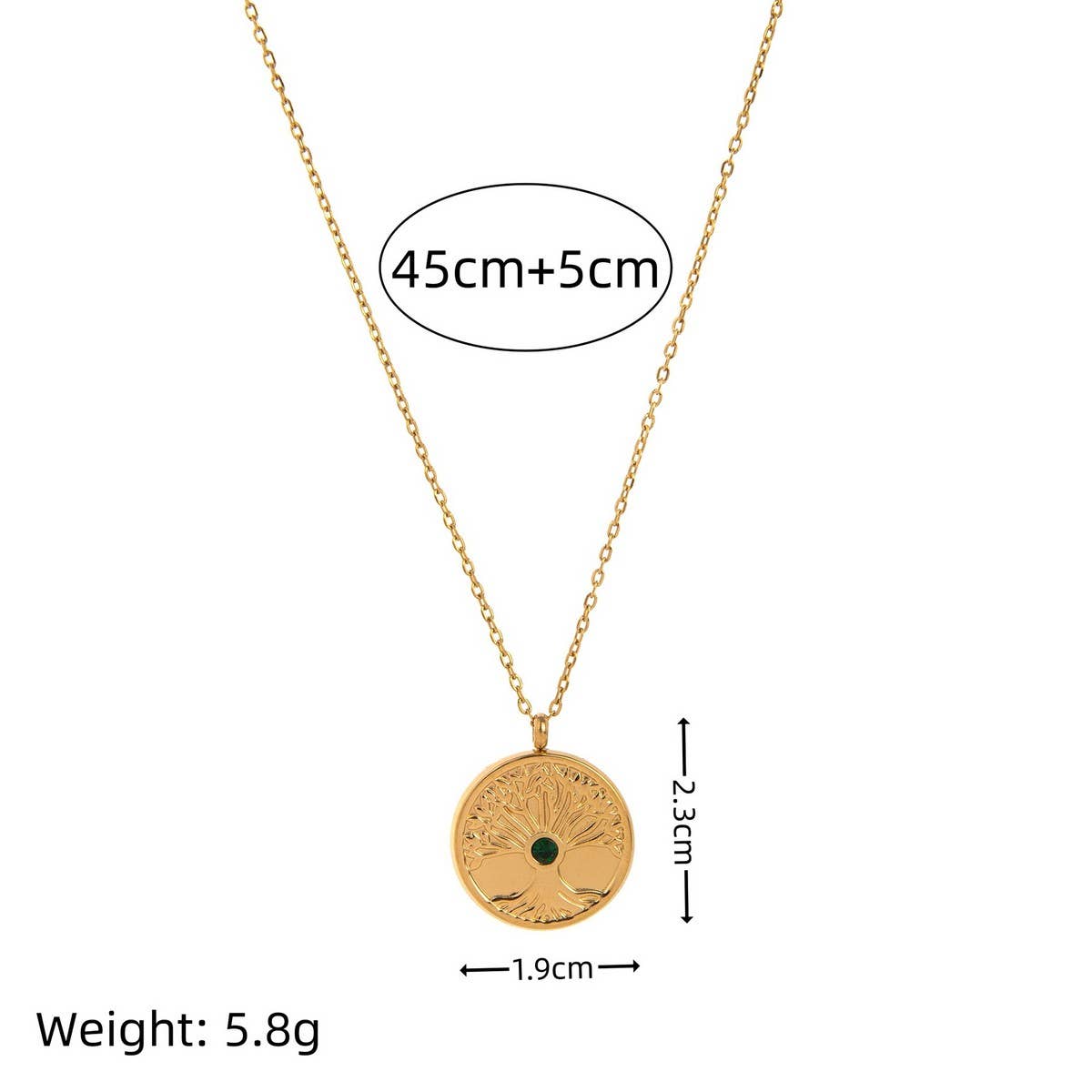 NEW FASHION IRREGULAR PENDANT CLAVICLE NECKLACE_CWMM3830
