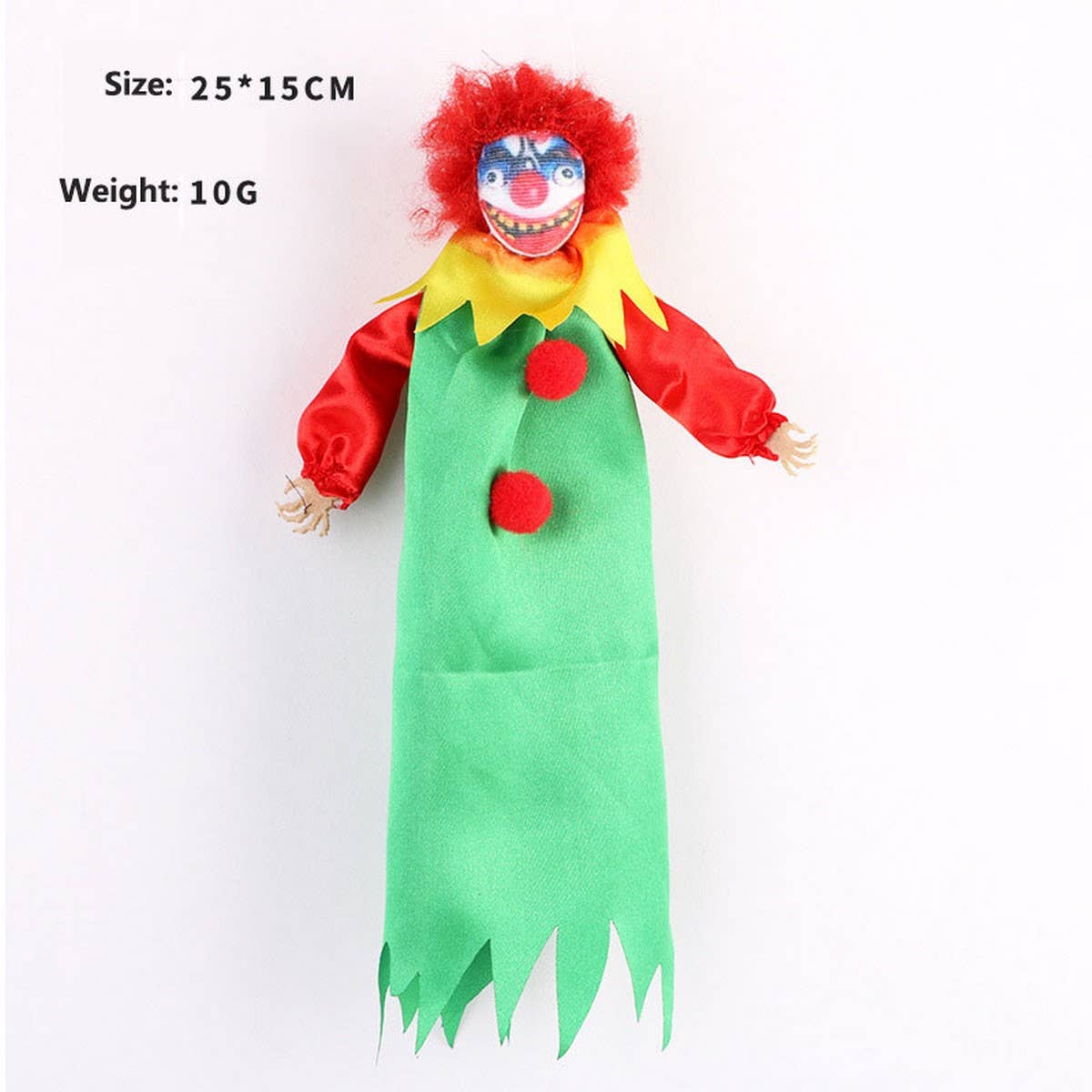 HALLOWEEN HANGING GHOST CLOWN DECORATION_CWAJE05364