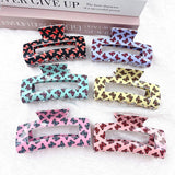 Cwaha1395_French Vintage Square Butterfly Hair Claw Clip