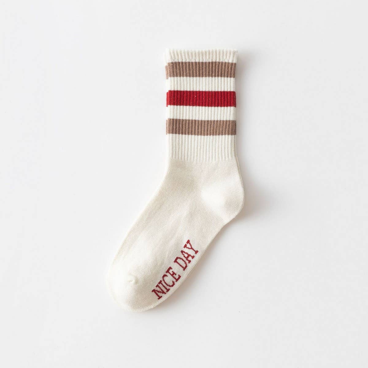 NEW LADIES CARTOON SMILEY FACE LETTER SOCKS_CWMS0911