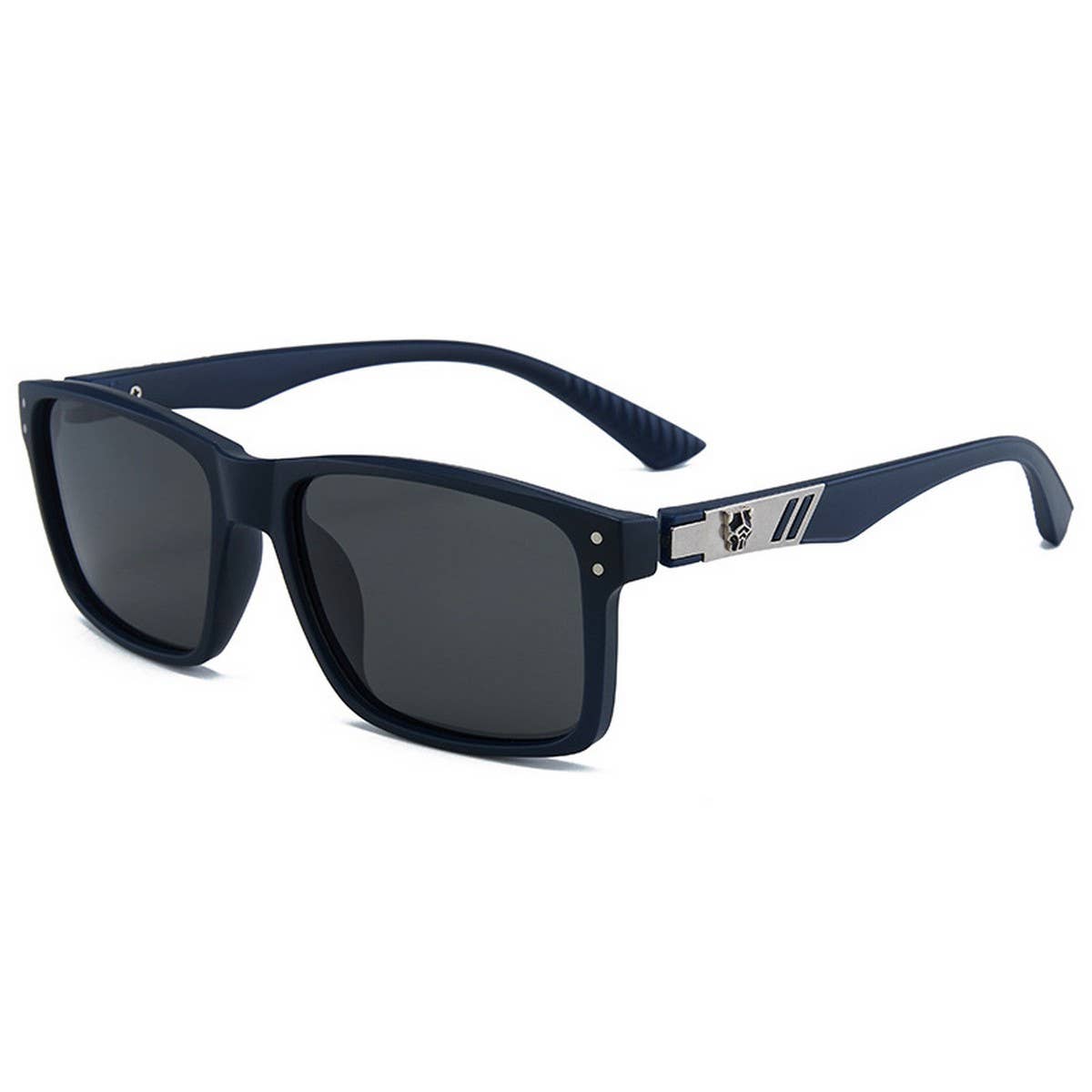 Trendy Hd Polarized Rivet Square Sunglasses_Cwasg1192