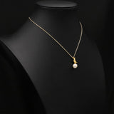 LUXURY NATURAL FRESHWATER PEARL NECKLACE_CWAJE3848
