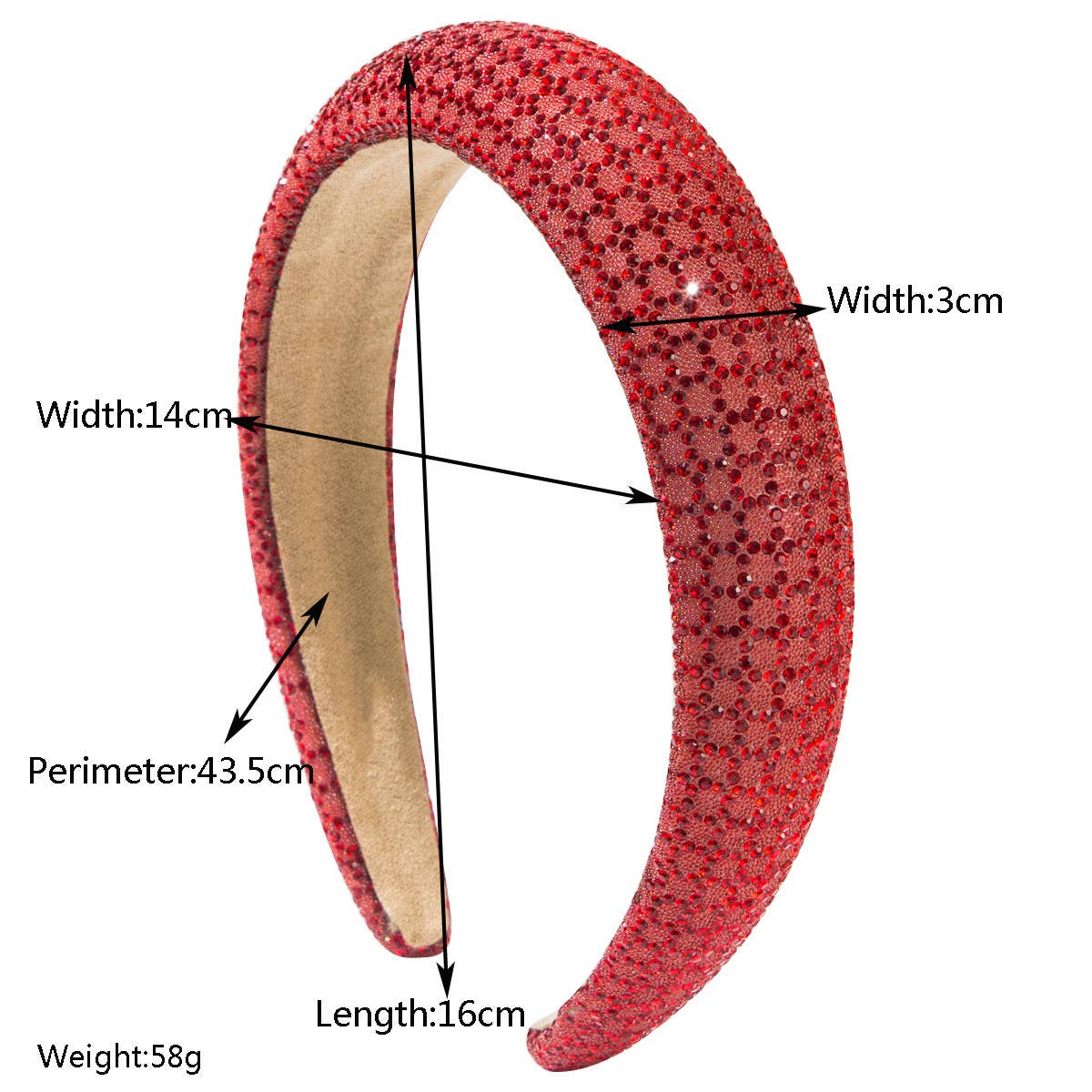 ALL MATCH SHINY DIAMOND HEADBAND_CWAHA1976