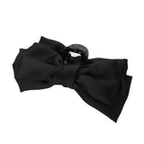 Cwaha07430_Large Bow Fabric Hair Claw Clip For Women