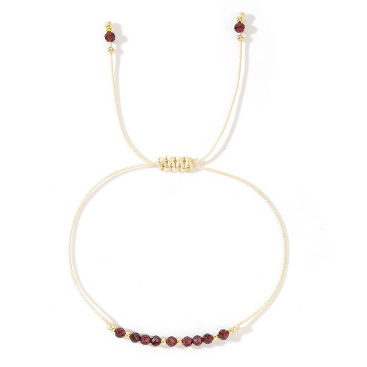 HANDMADE SEMI PRECIOUS STONE BEADED BRACELET_CWAB4630