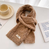 ELEGANT SOLID WOOL SCARF WRAP FOR FALL WINTER_CWASC2750
