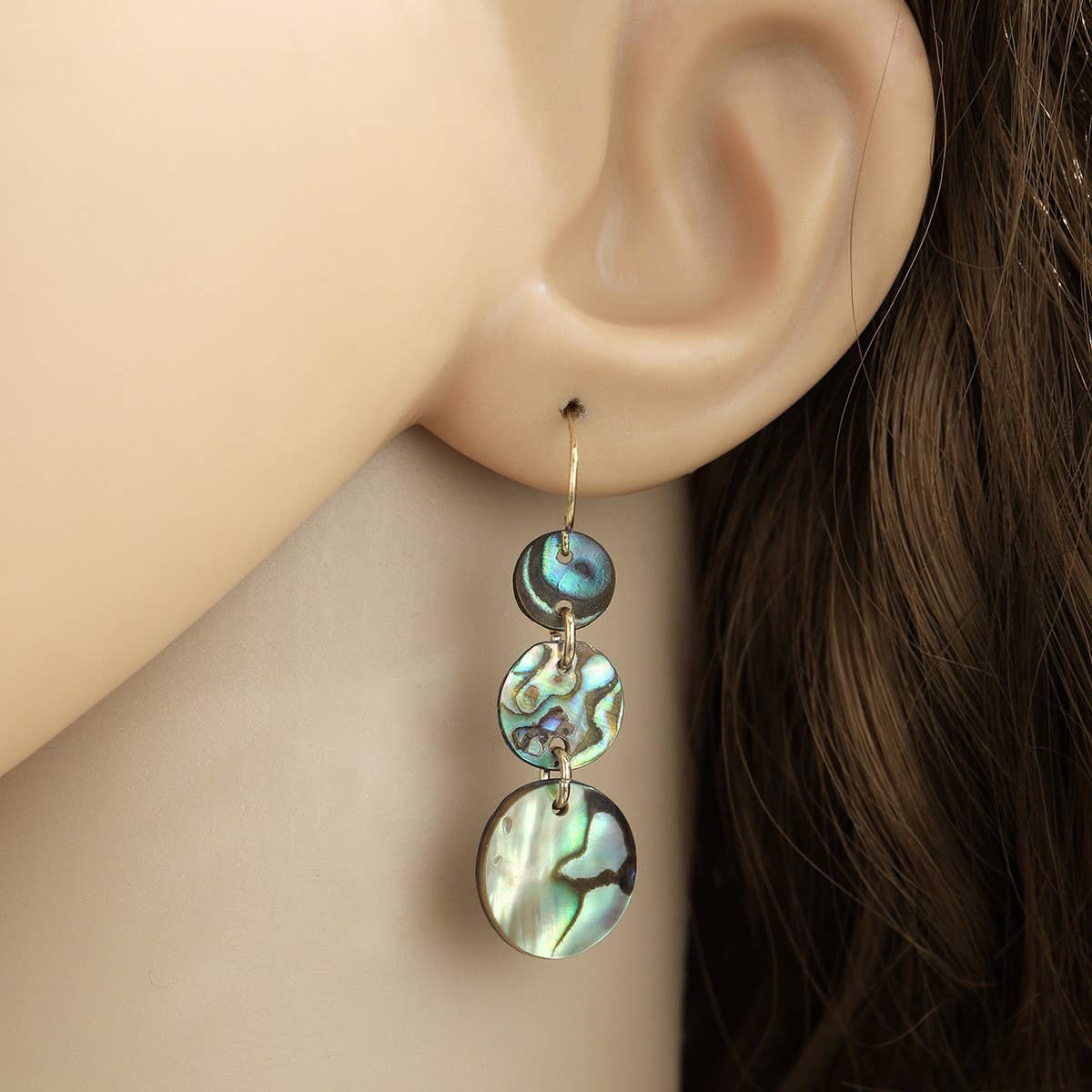 HIGH QUALITY NATURAL ABALONE PENDANT EARRINGS_CWMM4271