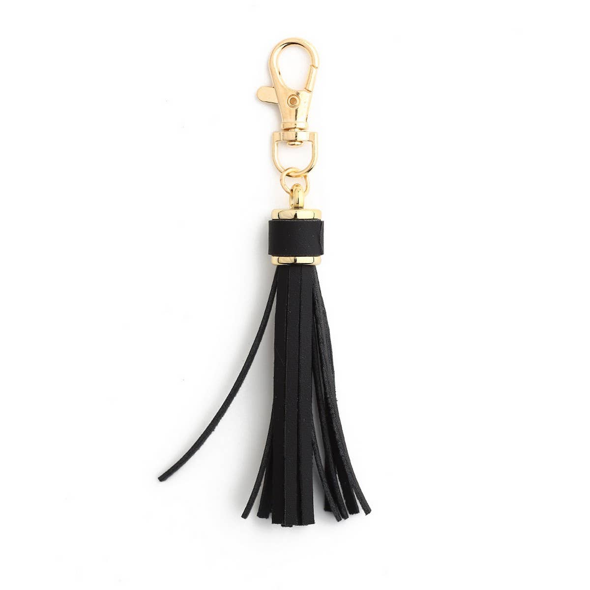 LEATHER FRINGE KEYCHAIN PU TASSEL BAG CHARM_CWAB5008