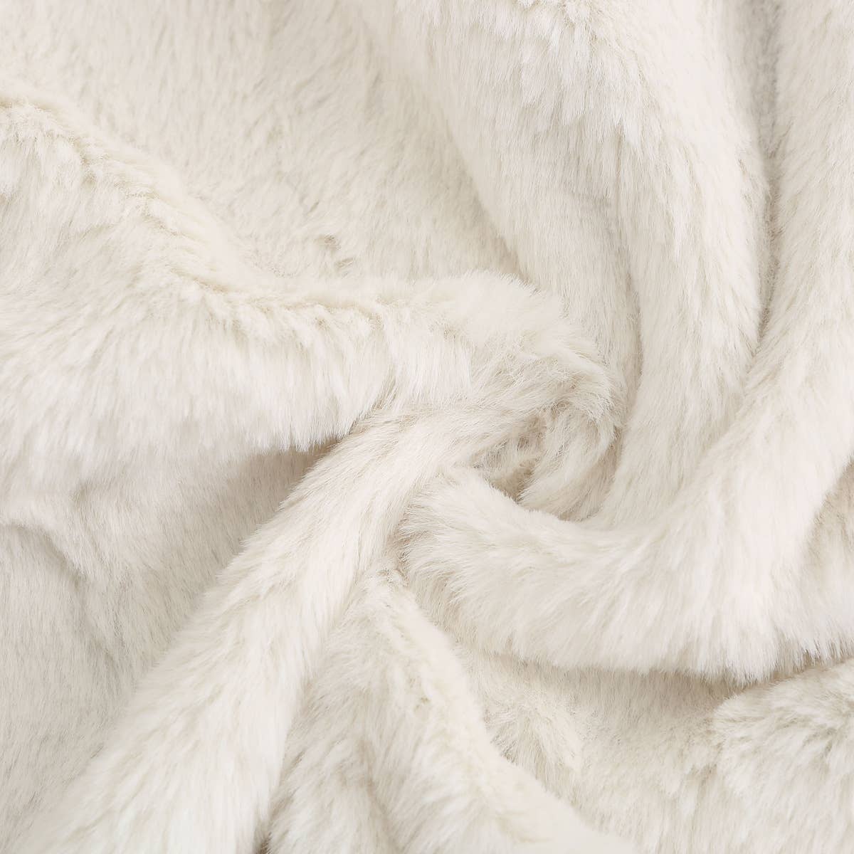 Warm Long Sleeve Lapel And Fleece Coat