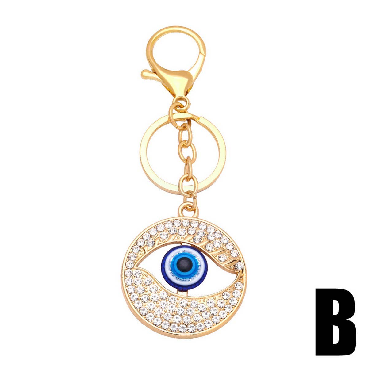 CREATIVE DEVILS EYE METAL KEYCHAIN_CWAJE0949