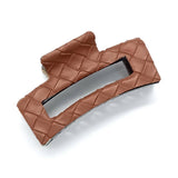 BEST SELLING TWEED STYLE WOVEN PU HAIR CLAW_CWAHA6368