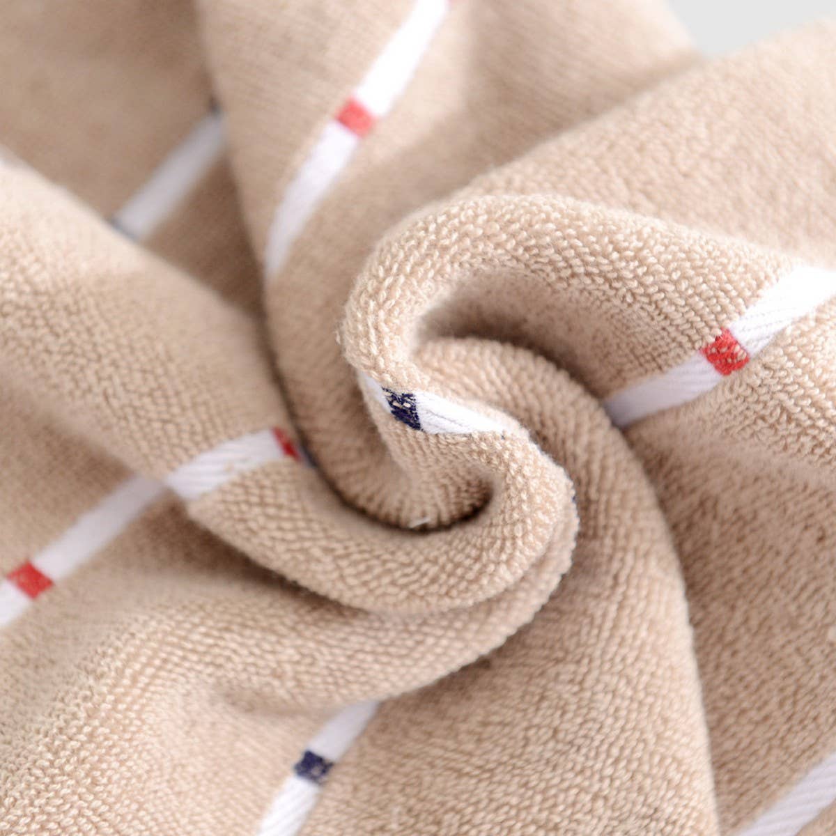 HOUSEHOLD STRIPED COTTON ABSORBENT TOWEL SOFT GIFT_CWMM2317
