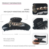 LARGE ACETATE HAIR ACCESSORIES SHARK CLIP_CWAHA4271