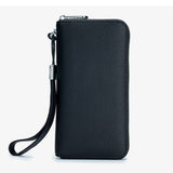 Top Layer Cowhide Clutch Soft Leather Simple Wallet_Cwab3708