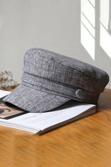 SOLID BAKER BOY HAT_CWAH0488